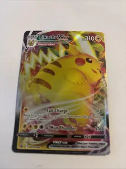 2023 Pokemon SWSH #286 FA Pikachu VMAX Black Star Promo Mint - Image 2