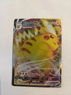 2023 Pokemon SWSH #286 FA Pikachu VMAX Black Star Promo Mint - Image 3