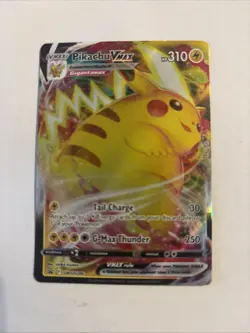 2023 Pokemon SWSH #286 FA Pikachu VMAX Black Star Promo Mint - Image 4