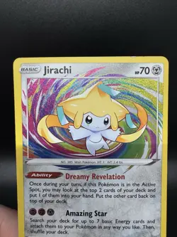 Pokemon TCG Jirachi Amazing Rare SWSH04: Vivid Voltage 119/185 - MP - Image 3