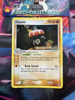 Pokemon Claydol Reverse Holo Stamped- EX Emerald - 24/106 Yuka Morii Near Mint - Image 1