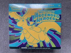 Pokemon Ascended Heroes ETB & mini tin, 5 perfect order booster packs. - Image 2