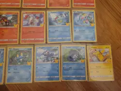 2021 McDonald's Pokemon 25th Anniversary Complete Non-Holo Set 1 - 25 - Image 5