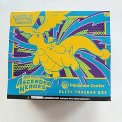 Ascended Hero’s Pokemon Center Exclusive ETB Sealed New In Hand - Image 1