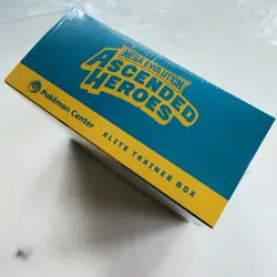 Ascended Hero’s Pokemon Center Exclusive ETB Sealed New In Hand - Image 5