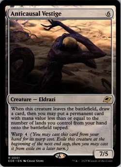 Anticausal Vestige - R - - Normal - Edge of Eternities - #1 - NM - MTG - Image 1