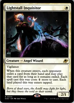 Lightstall Inquisitor - R - - Normal - Edge of Eternities - #24 - NM - MTG - Image 1