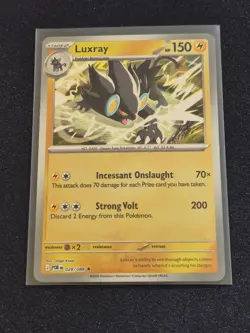 Luxray 028/088 ME03 Perfect Order Pokemon Reverse Holo Near Mint - Image 1