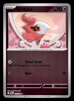 Spritzee 035/088 ME03 Perfect Order Pokemon Reverse Holo Near Mint - Image 1