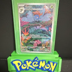 Pokemon Gloom Illustration Rare Holo 198/197 SV03 Obsidian Flames Stage 1 80 HP - Image 1