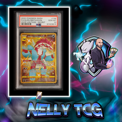2020 Pokemon SWSH Vivid Voltage - Galarian Obstagoon (Gold) #198 PSA 10 GEM MINT - Image 1