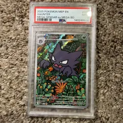 Pokemon TCG: Haunter 027 Me: Mega Evolution Promo Holo PSA 9 - Image 3