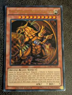 Yu-Gi-Oh the Winged Dragon of Ra LDK2-ENS03 Ultra Rare Limited Edition LP - Image 1