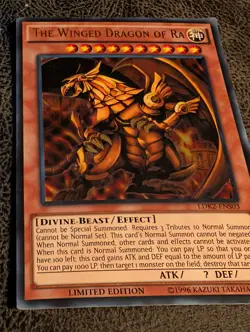 Yu-Gi-Oh the Winged Dragon of Ra LDK2-ENS03 Ultra Rare Limited Edition LP - Image 2