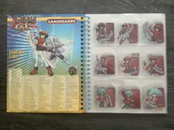 YU-GI-OH GX Lamincards Edibas 100% Complete Set In Official Folder - Image 2