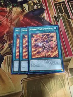 3X Mikanko Purification Dance AMDE-EN031 Rare 1st Edition NM Yugioh - Image 1