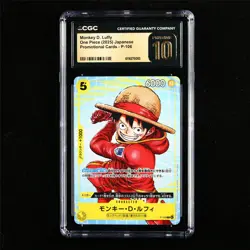 CGC 10 Pristine 2025 One Piece JPN Monkey D. Luffy P-106 P (2) - Image 1