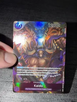 Carte One Piece Kaido OP01-094 SR Alternate Art Romance Dawn English - Image 3