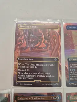MTG - DEPARTURE TO GREY HAVENS - MIXED FOIL - SCENE SET - LORD OF THE RINGS - Image 2
