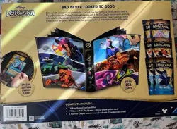 Disney Lorcana First Chapter Collector Portfolio Promo New - Set 6 Packs - Image 2