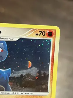 Cranidos - DP07 - Pokemon Diamond & Pearl Promo Holo Card LP Swirl - Image 3