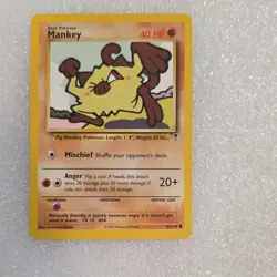 Pokemon 2002 Mankey 81/110 Primeape 59/110 Nintendo English Card Lot - Image 2