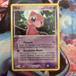 Nintendo Mew 50 HP Holo Promo Pokemon Card 040 Trainer's Challenge Set 2006 - Image 1