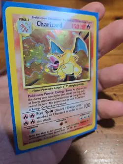 Pokemon card Charizard Base Set 4/102 Unlimited Excellent condition - Image 2