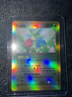 Pokemon Roselia 9/97 Dragon Reverse Holo Holo Rare 60 HP Card 2003 - Image 1