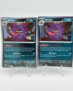 Gengar Perfect Order Reverse Holo & Holo Pokemon TCG Cards 050/088 NM - Image 1