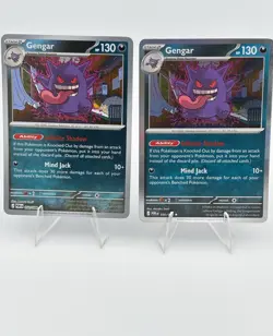 Gengar Perfect Order Reverse Holo & Holo Pokemon TCG Cards 050/088 NM - Image 2