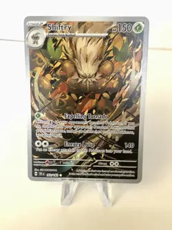 Shiftry 163/162 Illustration Rare Holo S&V Temporal Forces Pokemon TCG Card NM/M - Image 1