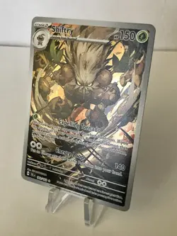 Shiftry 163/162 Illustration Rare Holo S&V Temporal Forces Pokemon TCG Card NM/M - Image 2