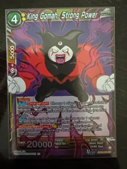 Dragon Ball Super Card - King Gomah, Strong Power BT30-079 SR - Mint - Image 1