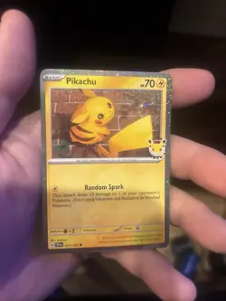Pikachu (Pokemon Day 2026) 051/162 Miscellaneous Cards & Products Holo - Image 1