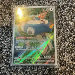 Pokemon Snorlax Promo Holo Basic Card SV 051 Scarlet & Violet HP 150 2023 - Image 1
