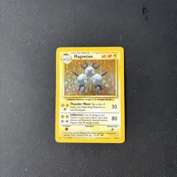 Pokemon Card Base Set Holo Magneton 9/102 WOTC - Image 2