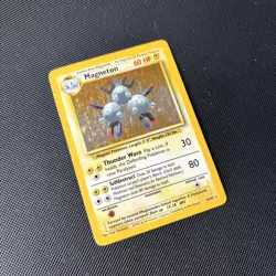 Pokemon Card Base Set Holo Magneton 9/102 WOTC - Image 4