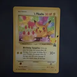 Pokemon ______'s Pikachu Wotc Promo Holo Card 24/53 50 HP Basic - Image 1