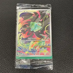 Pokemon TCG Bulbasaur Promo Card Stamped Mega Evolution SEALED 🔥 x1 - Image 1