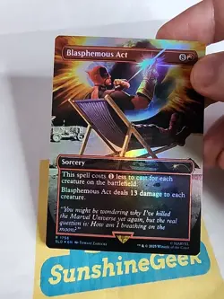Blasphemous Act (1756) (Rainbow Foil) Secret Lair Drop Foil - Image 2