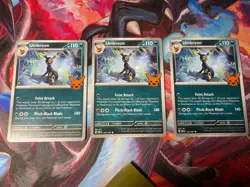 Umbreon X3 130/197 Trick or Trade BOOster Regular NM Pokemon Card 2024 - Image 1