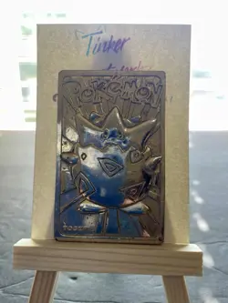 Pokemon 23K Gold Plated Togepi Card Burger King Promo No Pokeball Nintendo 1999 - Image 1