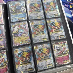 Lot Of 50 XY Pokemon Cards MEGAS, FULL ARTS & GXS With Binder VARIED CONDITION - Image 3
