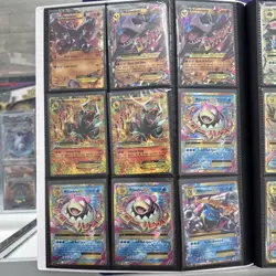 Lot Of 50 XY Pokemon Cards MEGAS, FULL ARTS & GXS With Binder VARIED CONDITION - Image 4