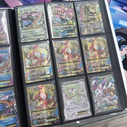 Lot Of 50 XY Pokemon Cards MEGAS, FULL ARTS & GXS With Binder VARIED CONDITION - Image 5