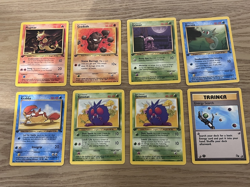 Vintage Pokemon Cards Bundle – 1st Edition Fossil & Jungle Magmar, Geodude - Image 1
