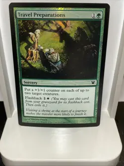 Travel Preparations FOIL NM Innistrad MTG TCG CARD - Image 1