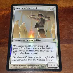 Mentor of the Meek Innistrad Foil MTG TCG CARD - Image 1