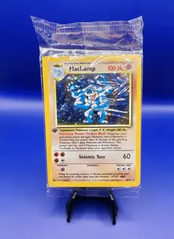 Machamp 8/102 1st Edition Base Set Holo Rare Pokemon Card TCG WOTC New Sealed - Image 1